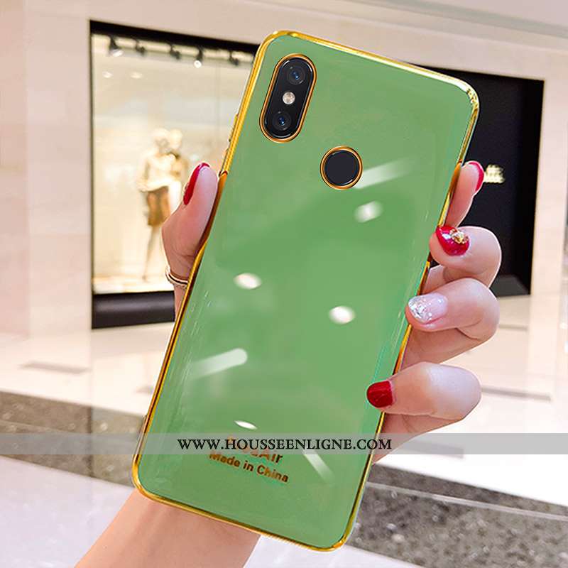 Coque Xiaomi Mi Mix 3 Protection Personnalité Légère Petit Net Rouge Incassable Étui Bleu