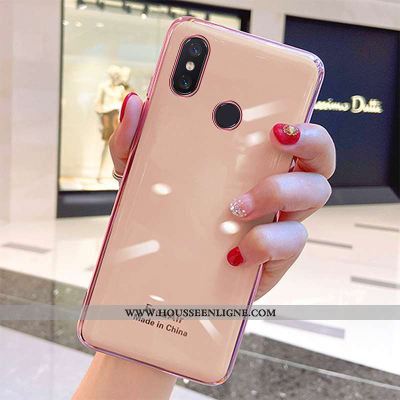 Coque Xiaomi Mi Mix 3 Protection Personnalité Légère Petit Net Rouge Incassable Étui Bleu