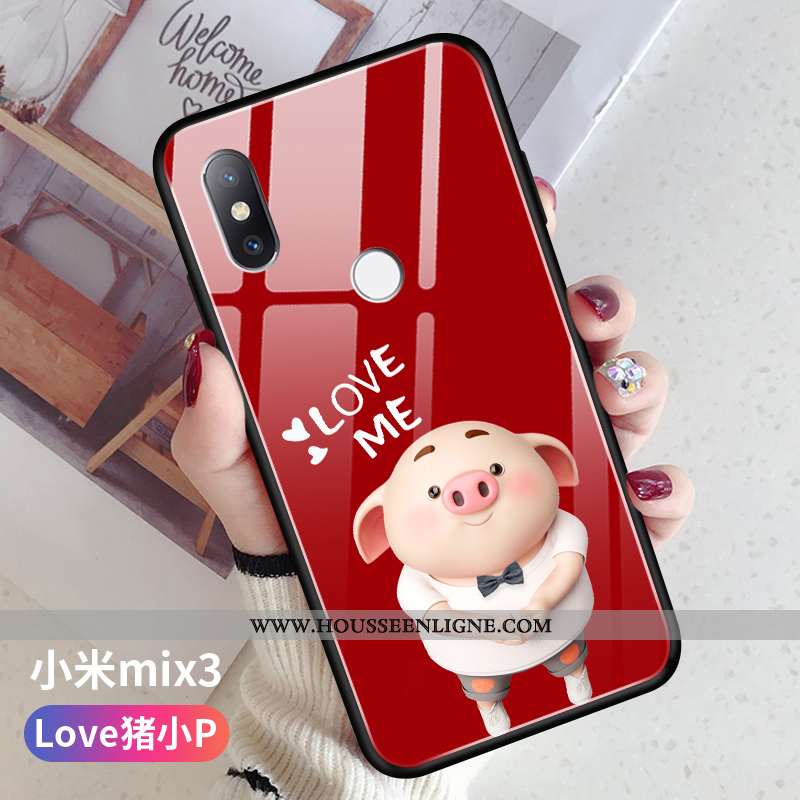 Coque Xiaomi Mi Mix 3 Protection Verre Ultra Tendance Incassable Jaune