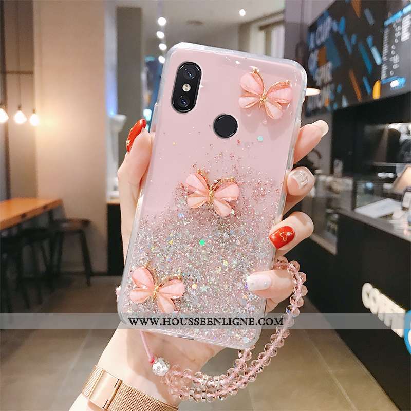 Coque Xiaomi Mi Mix 3 Ultra Légère Net Rouge Téléphone Portable Petit Étui Verte