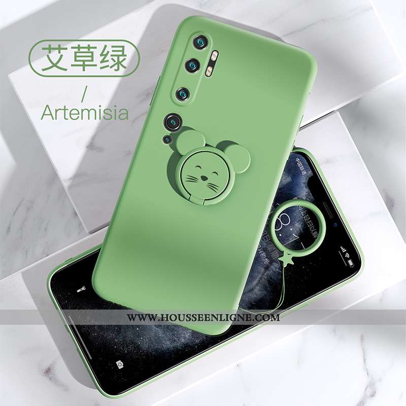 Coque Xiaomi Mi Note 10 Créatif Tendance Gris Téléphone Portable Rat Nouveau