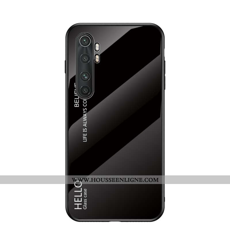 Coque Xiaomi Mi Note 10 Lite Fluide Doux Silicone Tout Compris Petit Difficile Protection Jeunesse V