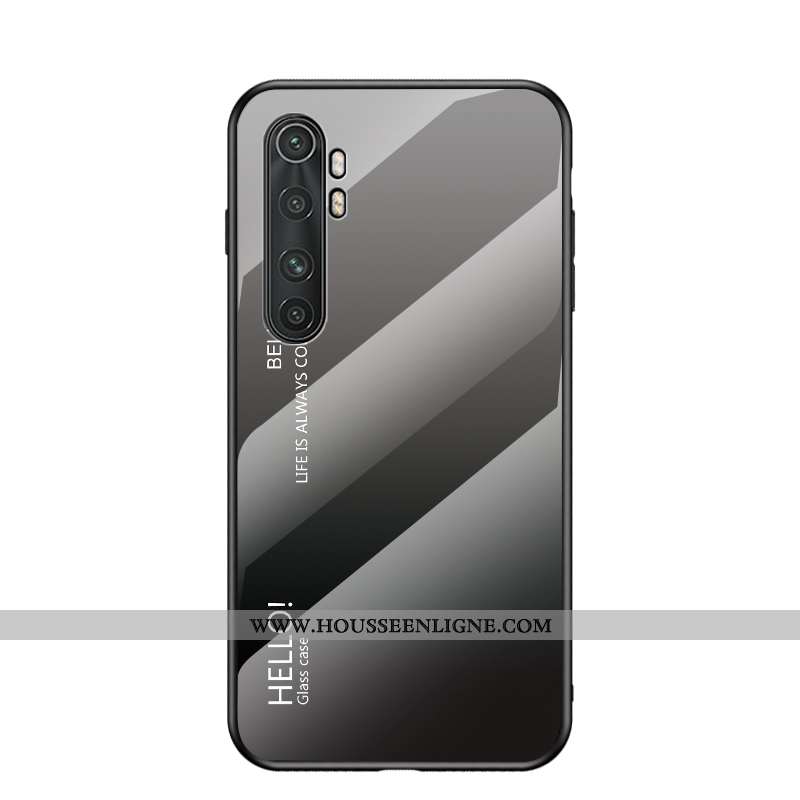 Coque Xiaomi Mi Note 10 Lite Fluide Doux Silicone Tout Compris Petit Difficile Protection Jeunesse V