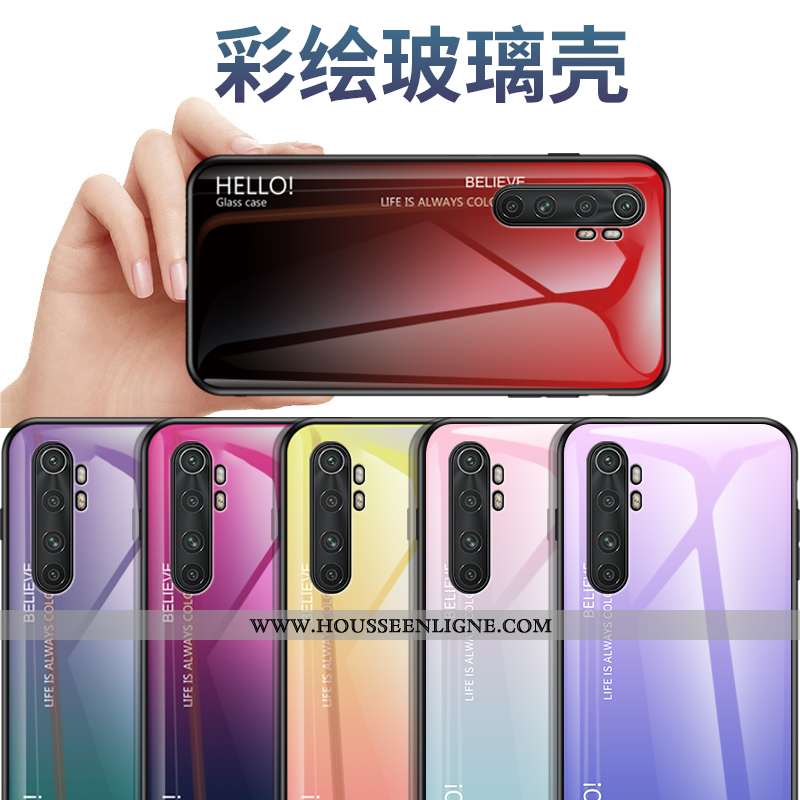 Coque Xiaomi Mi Note 10 Lite Fluide Doux Silicone Tout Compris Petit Difficile Protection Jeunesse V