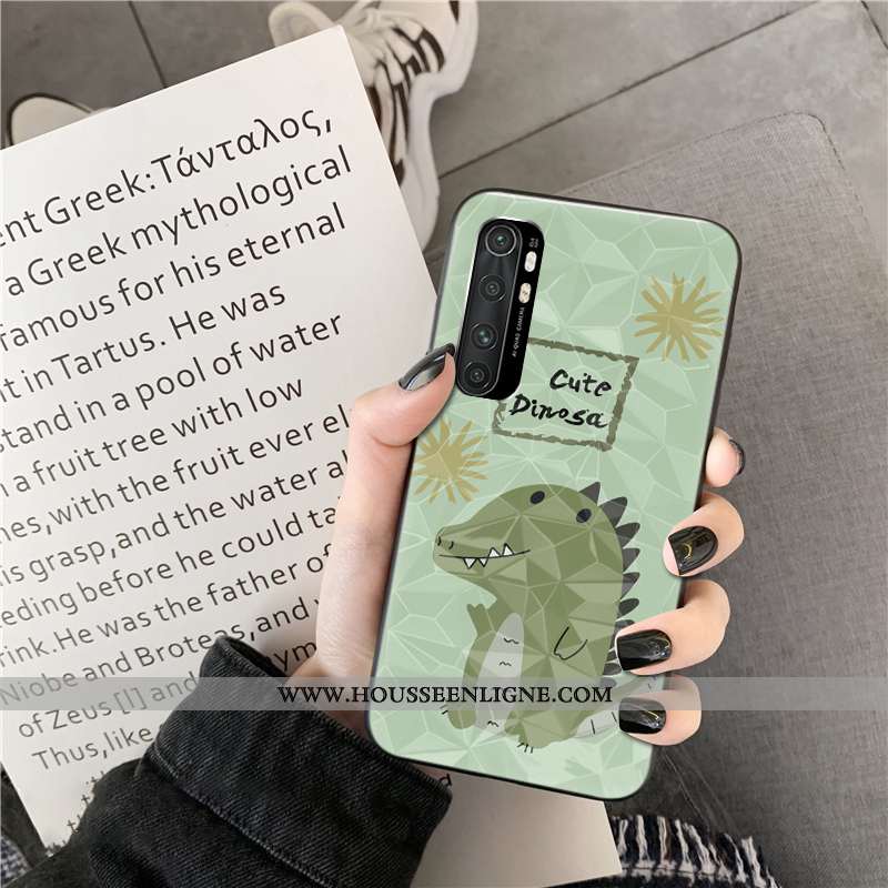 Coque Xiaomi Mi Note 10 Lite Modèle Fleurie Personnalité Rose Net Rouge Incassable Jeunesse