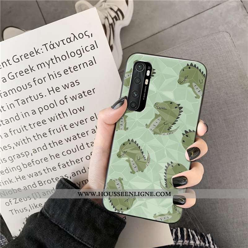 Coque Xiaomi Mi Note 10 Lite Modèle Fleurie Personnalité Rose Net Rouge Incassable Jeunesse