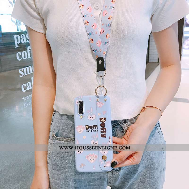 Coque Xiaomi Mi Note 10 Tendance Fluide Doux Rose Personnalité Incassable Téléphone Portable Tout Co