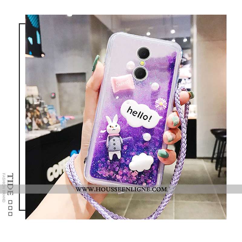 Coque Xiaomi Redmi 5 Charmant Tendance Protection Violet Incassable Étui
