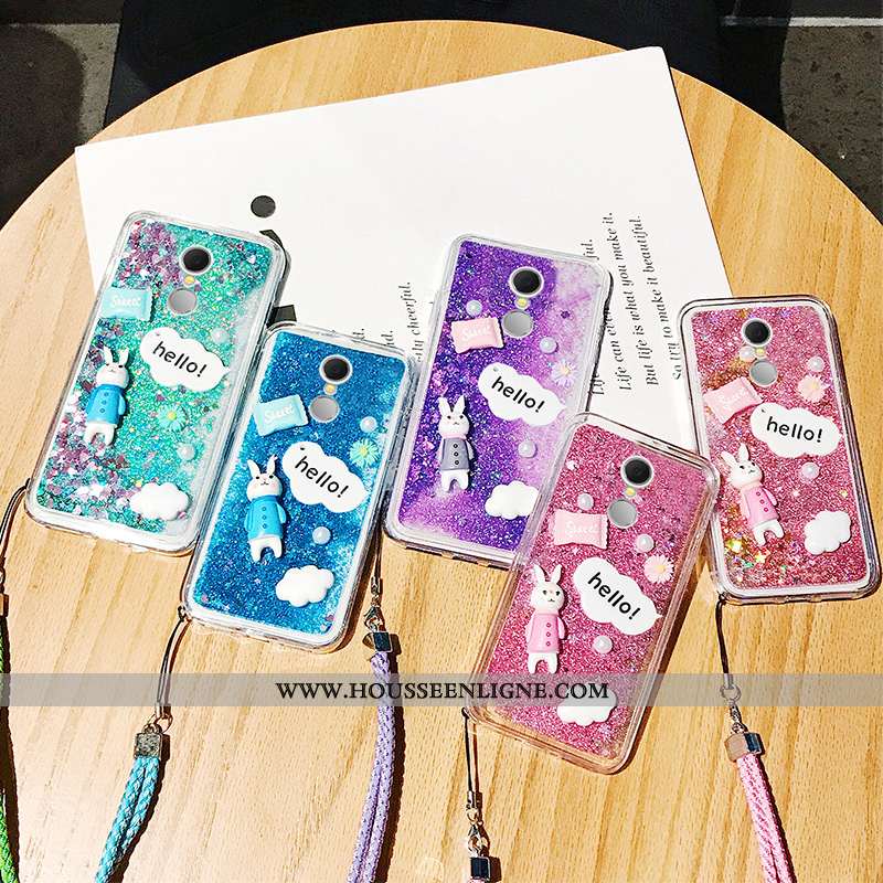 Coque Xiaomi Redmi 5 Charmant Tendance Protection Violet Incassable Étui