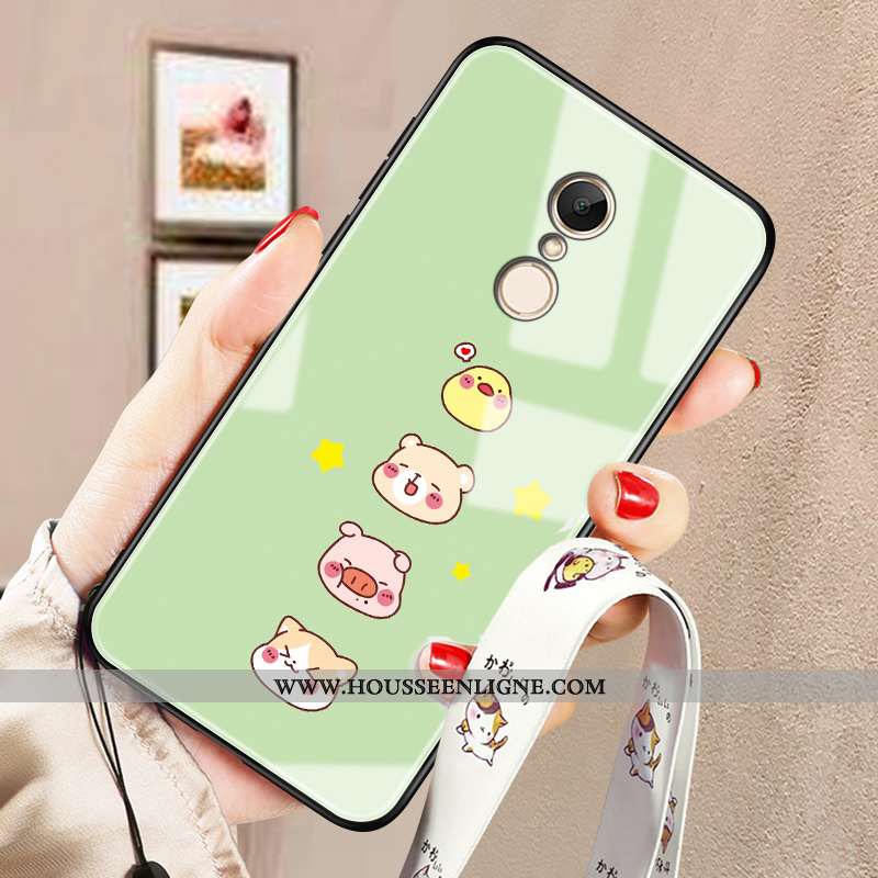 Coque Xiaomi Redmi 5 Créatif Charmant Tout Compris Personnalité Téléphone Portable Délavé En Daim Ve