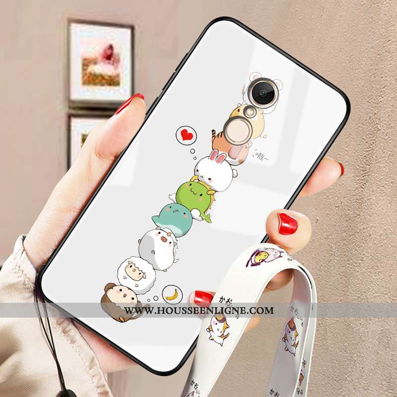 Coque Xiaomi Redmi 5 Créatif Charmant Tout Compris Personnalité Téléphone Portable Délavé En Daim Ve