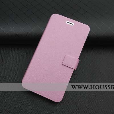 Coque Xiaomi Redmi 5 Fluide Doux Protection Cuir Incassable Rouge Étui Rose