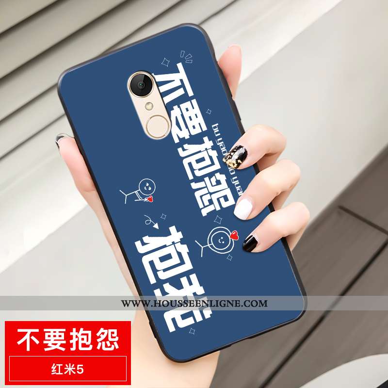 Coque Xiaomi Redmi 5 Silicone Délavé En Daim Nouveau Fluide Doux Net Rouge Créatif Incassable Jaune