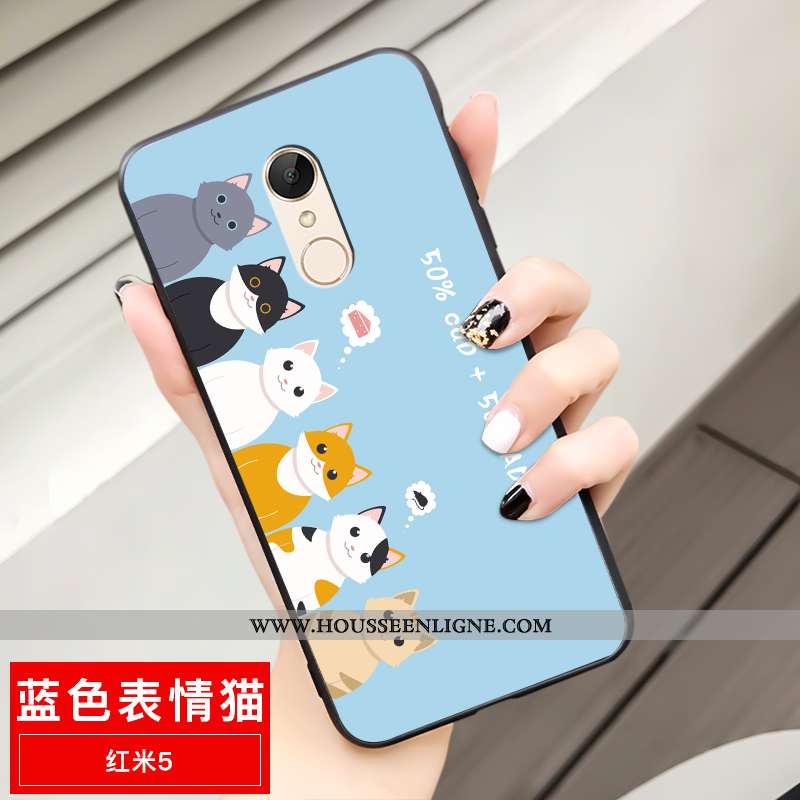 Coque Xiaomi Redmi 5 Silicone Délavé En Daim Nouveau Fluide Doux Net Rouge Créatif Incassable Jaune
