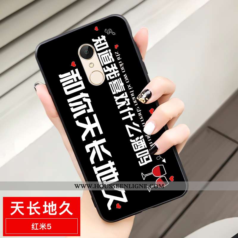 Coque Xiaomi Redmi 5 Silicone Délavé En Daim Nouveau Fluide Doux Net Rouge Créatif Incassable Jaune