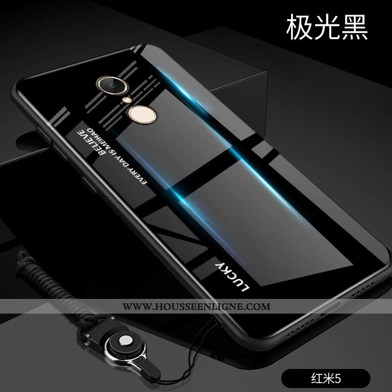 Coque Xiaomi Redmi 5 Ultra Tendance Légère Rouge Difficile Tout Compris