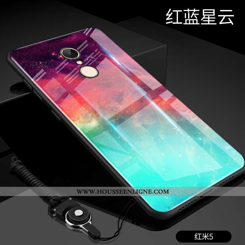 Coque Xiaomi Redmi 5 Ultra Tendance Légère Rouge Difficile Tout Compris