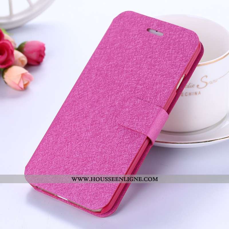 Coque Xiaomi Redmi 6 Cuir Protection Blanc Délavé En Daim Difficile Étui Blanche