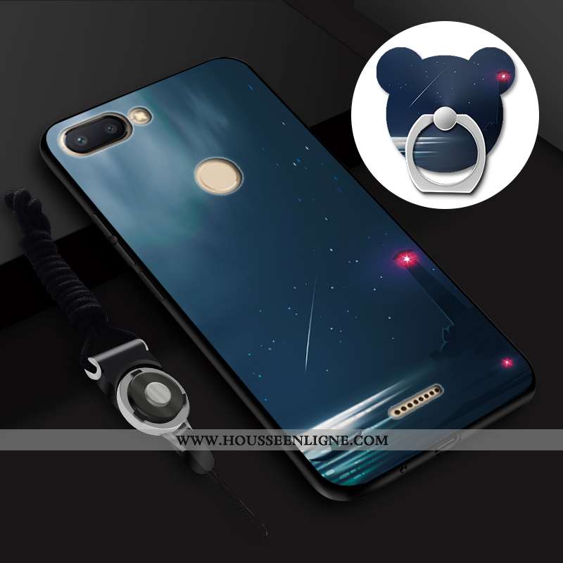 Coque Xiaomi Redmi 6 Fluide Doux Mode Incassable Tout Compris Jaune Rouge Ornements Suspendus