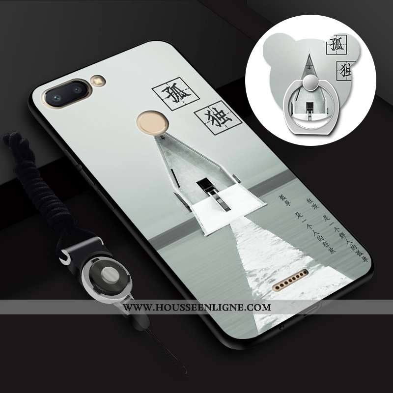 Coque Xiaomi Redmi 6 Fluide Doux Mode Incassable Tout Compris Jaune Rouge Ornements Suspendus