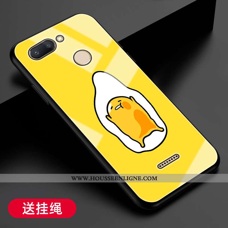 Coque Xiaomi Redmi 6 Fluide Doux Silicone Étui Petit Ornements Suspendus Difficile Téléphone Portabl