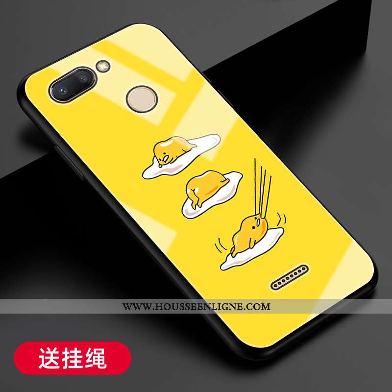 Coque Xiaomi Redmi 6 Fluide Doux Silicone Étui Petit Ornements Suspendus Difficile Téléphone Portabl