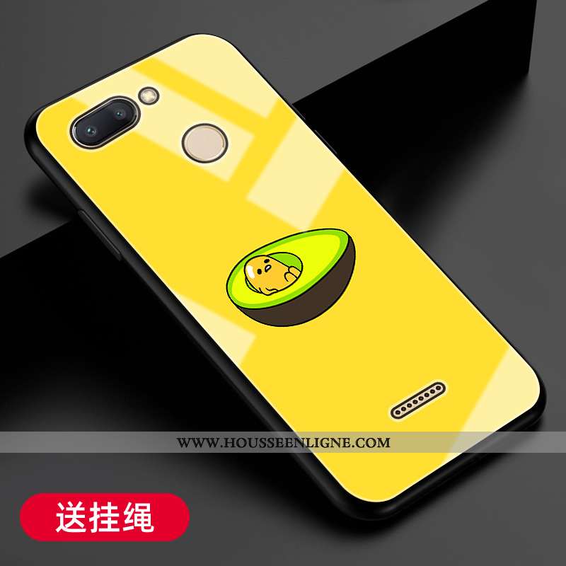Coque Xiaomi Redmi 6 Fluide Doux Silicone Étui Petit Ornements Suspendus Difficile Téléphone Portabl