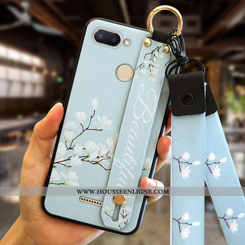 Coque Xiaomi Redmi 6 Mode Personnalité Tendance Tout Compris Créatif Rouge Rose