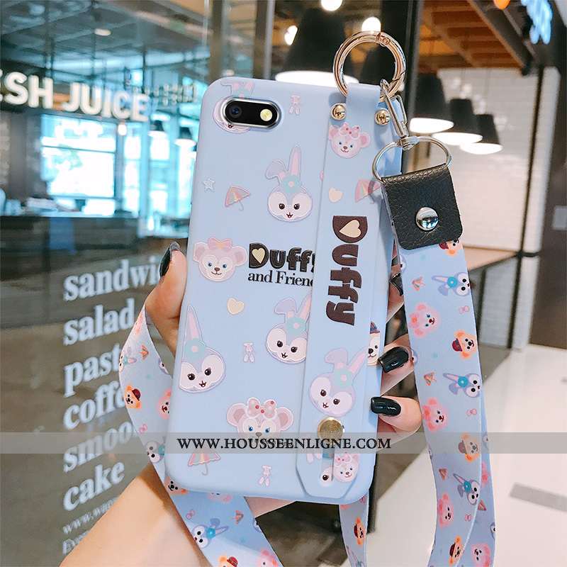 Coque Xiaomi Redmi 6a Créatif Dessin Animé Bleu Fluide Doux Étoile Téléphone Portable Silicone