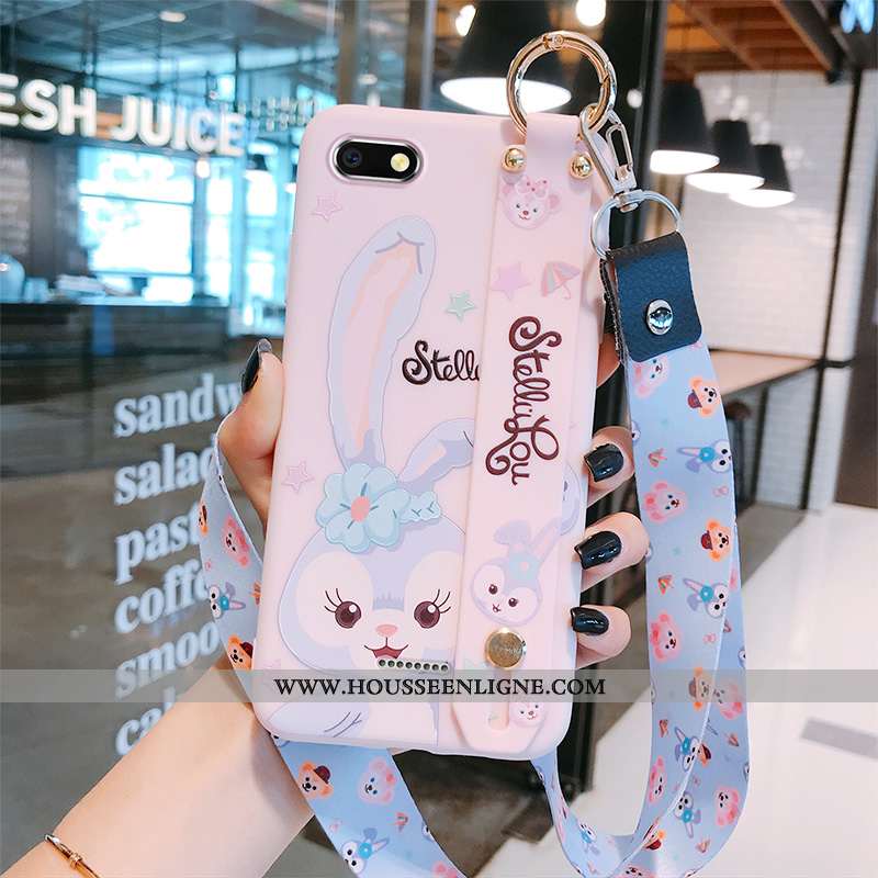 Coque Xiaomi Redmi 6a Créatif Dessin Animé Bleu Fluide Doux Étoile Téléphone Portable Silicone