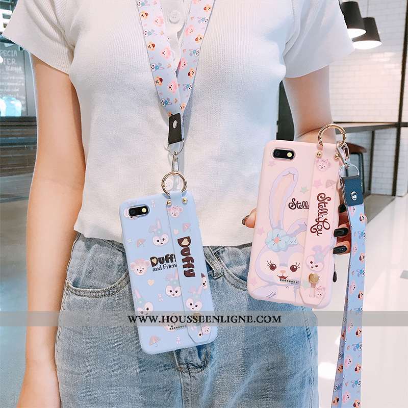 Coque Xiaomi Redmi 6a Créatif Dessin Animé Bleu Fluide Doux Étoile Téléphone Portable Silicone