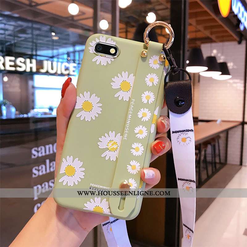 Coque Xiaomi Redmi 6a Créatif Tendance Personnalité Étui Téléphone Portable Rouge Incassable Verte