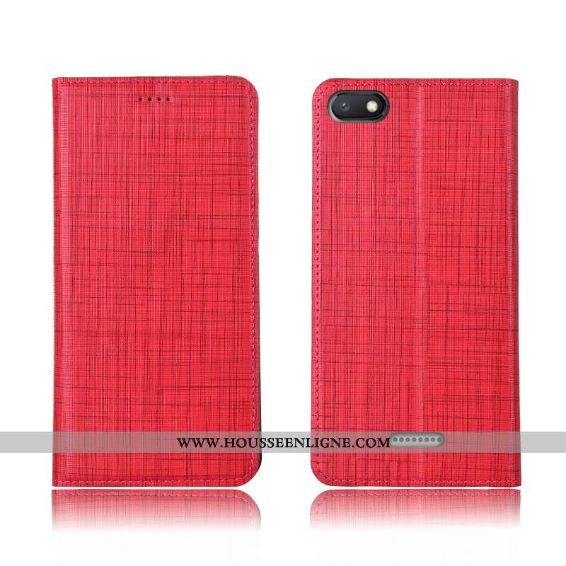 Coque Xiaomi Redmi 6a Cuir Fluide Doux Jeunesse Protection Véritable Silicone Téléphone Portable Nou