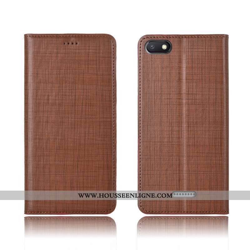Coque Xiaomi Redmi 6a Cuir Fluide Doux Jeunesse Protection Véritable Silicone Téléphone Portable Nou