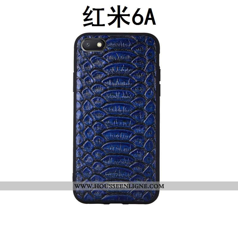 Coque Xiaomi Redmi 6a Fluide Doux Silicone Étui Qualité Rouge Petit Noir
