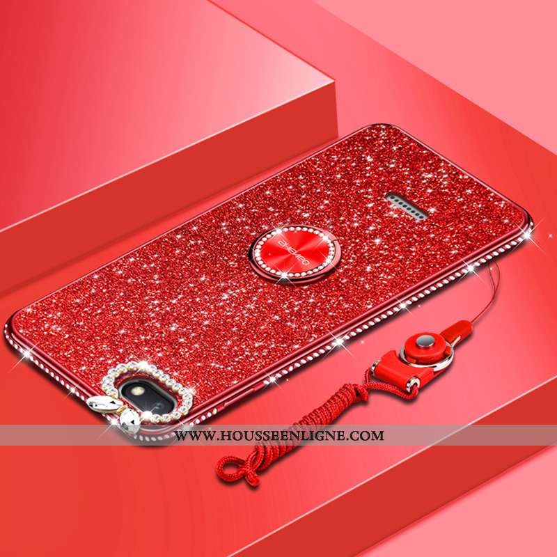 Coque Xiaomi Redmi 6a Tendance Fluide Doux Net Rouge Tout Compris Personnalité Protection Violet