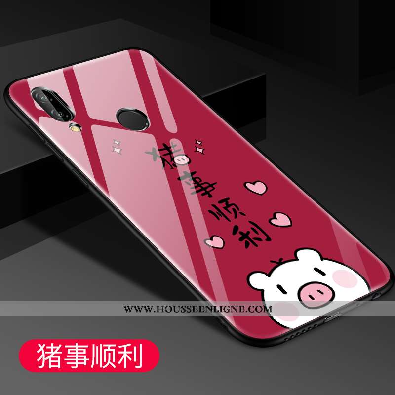 Coque Xiaomi Redmi 7 Légère Protection Verre Jaune Téléphone Portable Étui