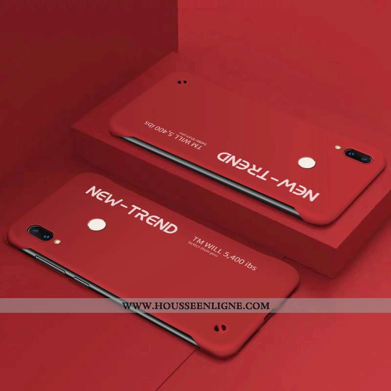 Coque Xiaomi Redmi 7 Ultra Tendance Incassable Border Simple Difficile Bleu Foncé