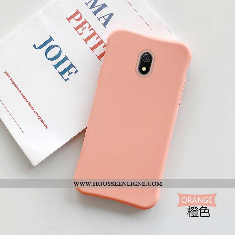 Coque Xiaomi Redmi 8a Charmant Fluide Doux Incassable Rouge Téléphone Portable Protection Tout Compr