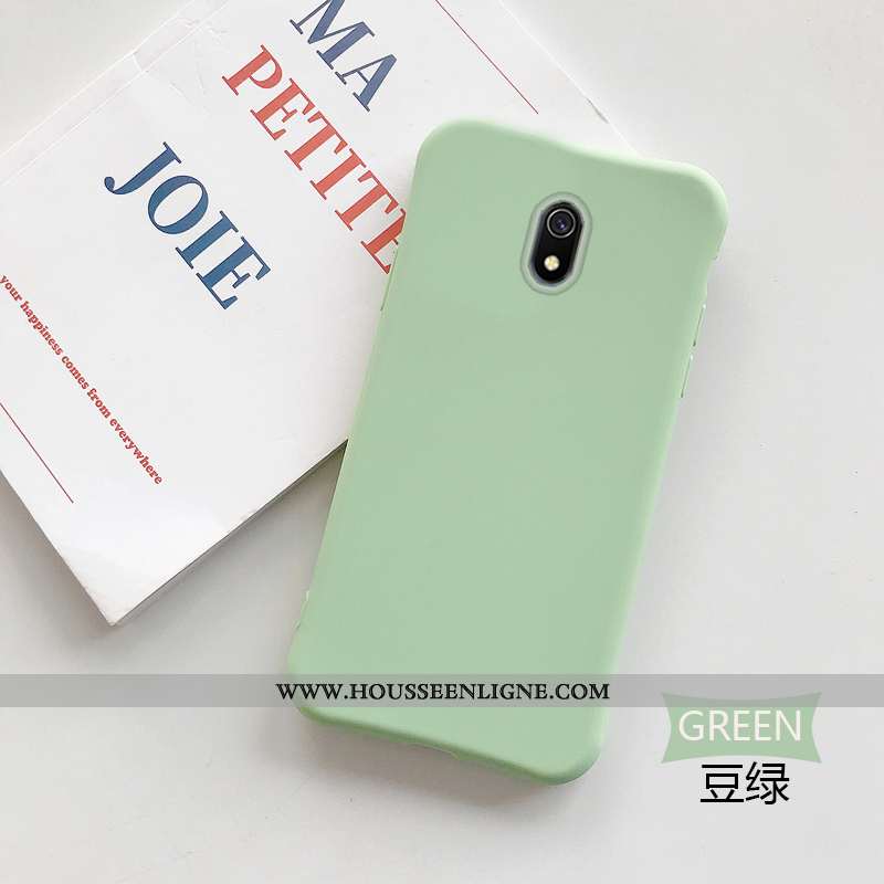 Coque Xiaomi Redmi 8a Charmant Fluide Doux Incassable Rouge Téléphone Portable Protection Tout Compr