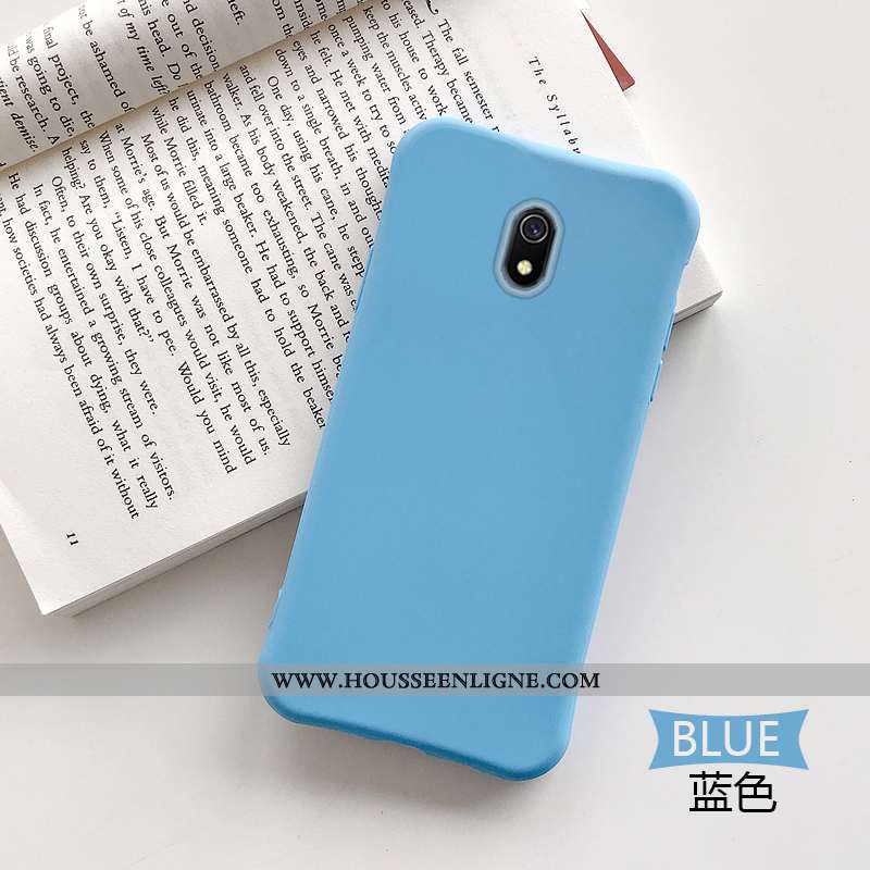 Coque Xiaomi Redmi 8a Charmant Fluide Doux Incassable Rouge Téléphone Portable Protection Tout Compr