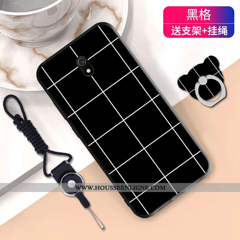Coque Xiaomi Redmi 8a Cou Suspendu Tendance Tout Compris Tempérer Téléphone Portable Rouge Membrane 