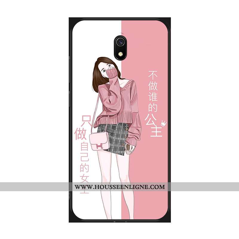 Coque Xiaomi Redmi 8a Cou Suspendu Tendance Tout Compris Tempérer Téléphone Portable Rouge Membrane 