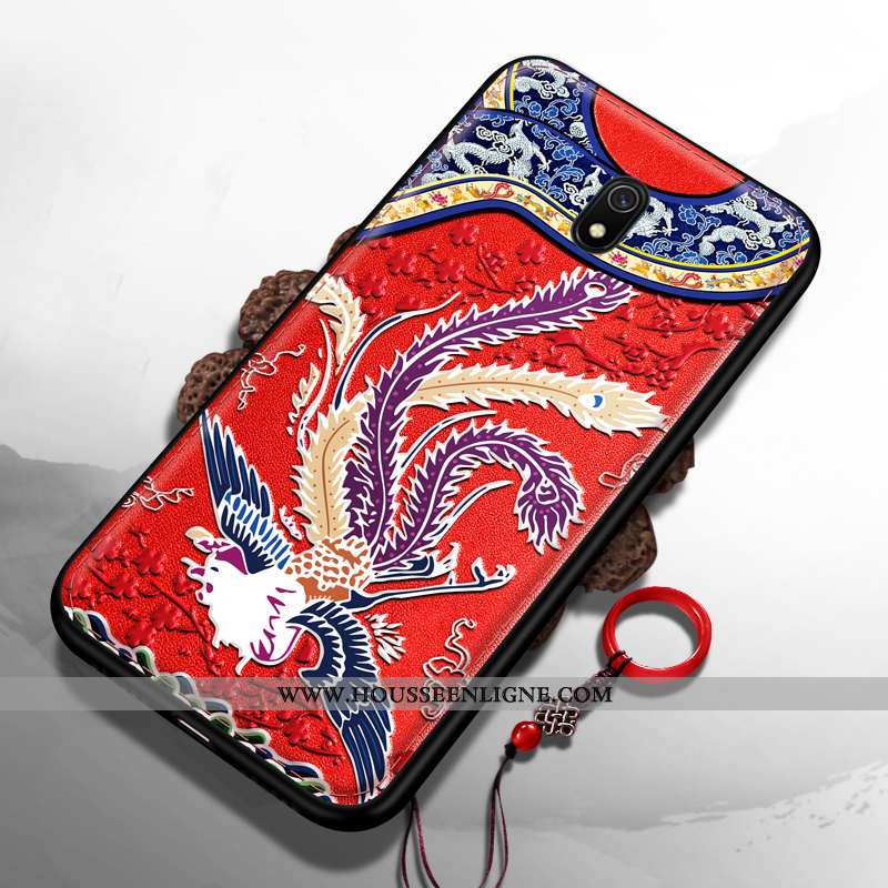 Coque Xiaomi Redmi 8a Créatif Gaufrage Jaune Vent Nouveau Légère Membrane