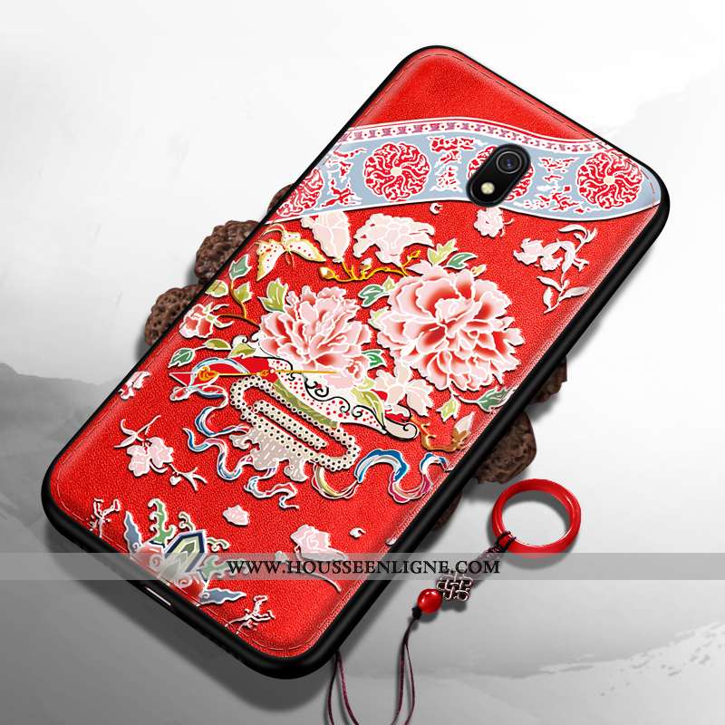 Coque Xiaomi Redmi 8a Créatif Gaufrage Jaune Vent Nouveau Légère Membrane