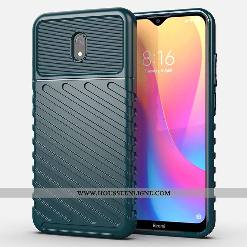 Coque Xiaomi Redmi 8a Créatif Tendance Étui Fluide Doux Tout Compris Protection Verte