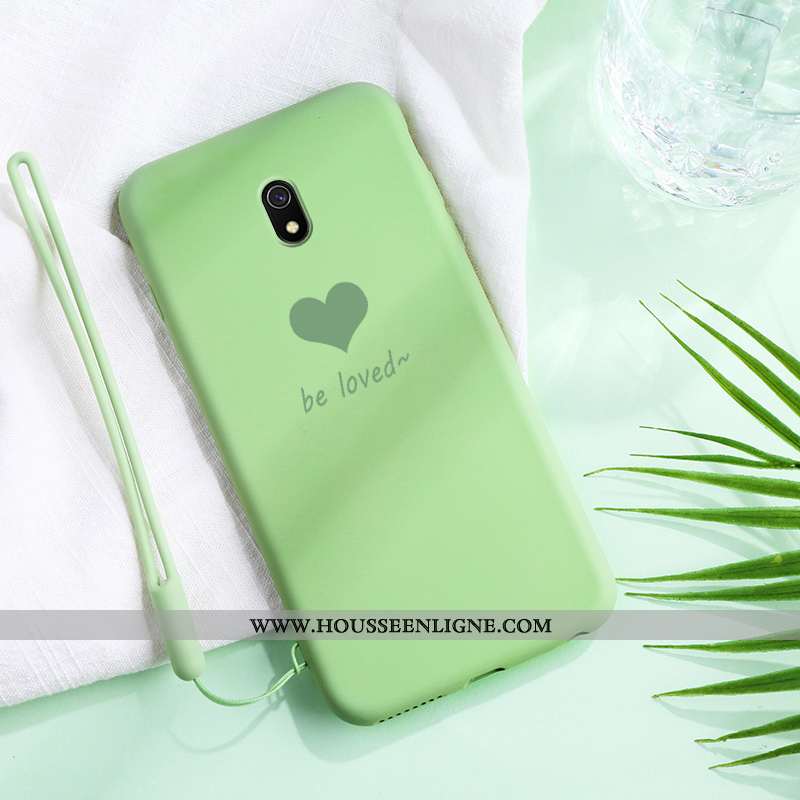Coque Xiaomi Redmi 8a Créatif Ultra Jaune Simple Étui Légère Incassable