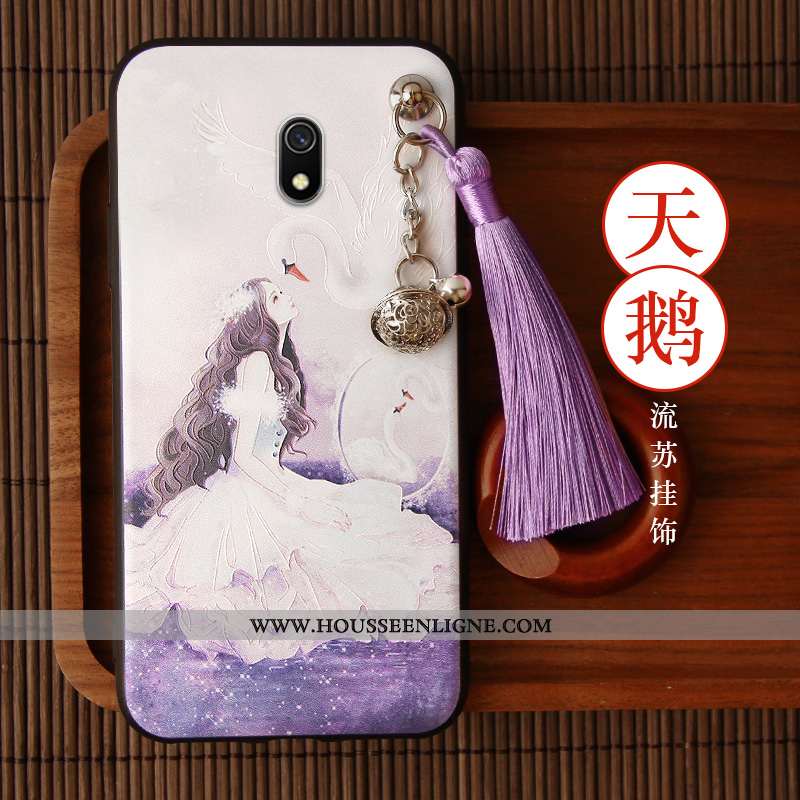 Coque Xiaomi Redmi 8a Fluide Doux Silicone Nouveau Personnalité Tout Compris Incassable Téléphone Po