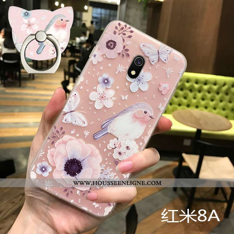 Coque Xiaomi Redmi 8a Fluide Doux Silicone Nouveau Tout Compris Protection Ornements Suspendus Tenda