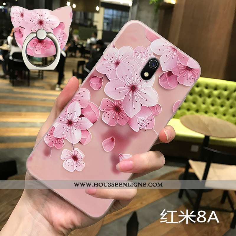 Coque Xiaomi Redmi 8a Fluide Doux Silicone Nouveau Tout Compris Protection Ornements Suspendus Tenda